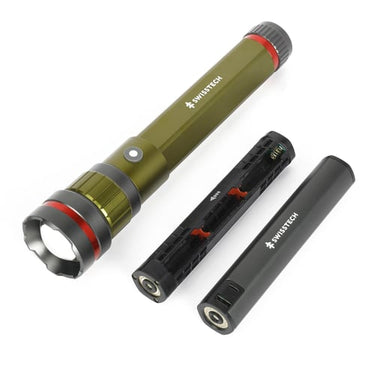 Swiss-Tech Lommelygte Genopladelig 6500lm LED - 1