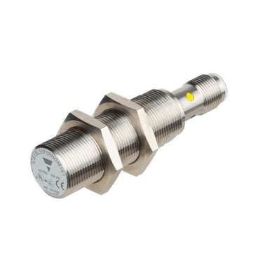 Induktivaflaster PNP NO M18 SN:8MM M12-STIK 8-60VDC E1 FLUSH RUSTFRI STÅLHUS - 1