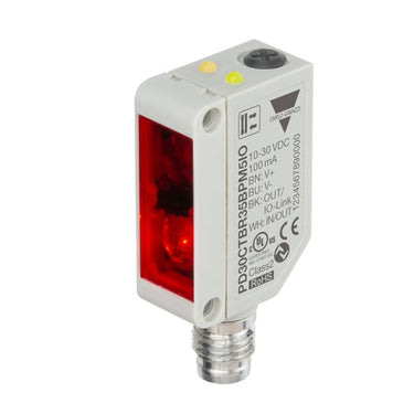 Foto aftaster Diffuse-Reflective I/O-Link Sn:0,35M M8-Stik 10-30Vdc 10X30X20Mm Abs Plastikhus - 1
