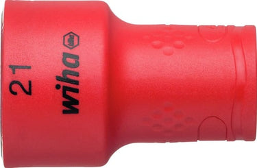 Wiha Udv. Sekskant top 3/8" VDE 1000V 21mm - 1