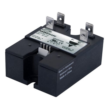 Solid state-relæ indiktiv belastning 2pol 24-265vac 650vp 40aac panel pin-stik 58x45x23 "hockey puck"  zero cross switch thyristor - 1