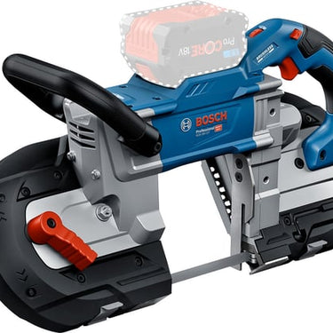 Blå Bosch 18V Båndsav GCB 18V-127 Solo m/savklinge - 1