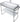Duravit DuraSquare metalkonsol 1065x451mm sort mat - 1