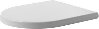 Duravit Starck 3 toiletsæde m/soft close hvid - 1