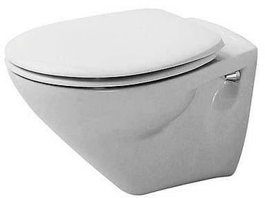 Duravit DuraPlus vægskål 530mm hvid højglans - 1