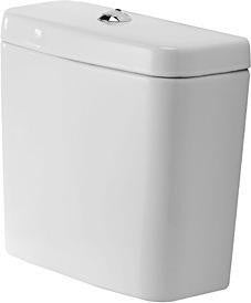 Duravit D-Code cisterne 175mm hvid - 1