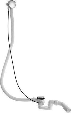 Duravit D-Code af- og overløbssæt krom - 1