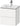 Duravit L-Cube vægmonteret vaskeskab 520x421mm mat hvid - 1