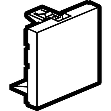 Arteor blænddæksel 2 modul magnesium - 1