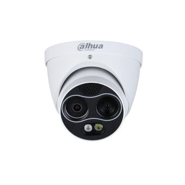 4MP Eyeball hybrid termisk 4mm IP kamera med IR og Temperatur - 1