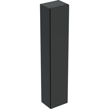 Geberit Icon højskab 360 x 291 x 1800 mm 1 låge Lava højkomprimeret trelags-spånplade mat lakeret - 1
