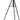 TRI 105 trefod i aluminium med standard 1/4 gevind - 1