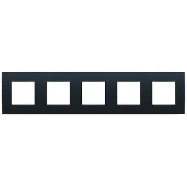 Ramme 5-modul Intense matt blk - 1