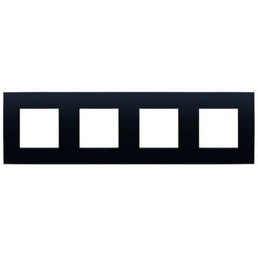 Ramme 4-modul Intense matt blk - 1