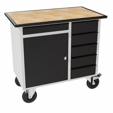 Blika Værkstedsvogn VV-2 RAL 7035/9005 - 1