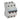 TX³ MCB automatsikring C50 3pol 3M 10000/10KA - 1
