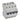 TX³ MCB automatsikring C32 4pol 4M 10000/10KA - 1