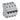 TX³ MCB automatsikring C40 4pol 4M 10000/10KA - 1