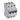 TX³ MCB automatsikring C50 3pol 3M 6000/6KA - 1