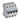 TX³ MCB automatsikring C10 4pol 4M 6000/6KA - 1