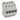 TX³ MCB automatsikring B50 4pol 4M 6000/6KA - 1
