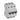 TX³ MCB automatsikring C0,5 3pol 3M 6000/6KA - 1