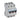 TX³ MCB automatsikring C8 3pol 3M 6000/6KA - 1