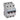TX³ MCB automatsikring C25 3pol 3M 6000/6KA - 1