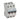TX³ MCB automatsikring C50 3pol 3M 6000/6KA - 1