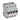 TX³ MCB automatsikring C3 4pol 4M 6000/6KA - 1