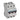 TX³ MCB automatsikring D10 3pol 3M 6000A - 1
