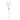 Plastkappeledning halogenfri Cca 2X0.75 hvid R100 - 1