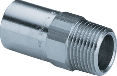 Prestabo indstiksstykke 22mmx3/4 glat/np/6kt galv. stål - 1