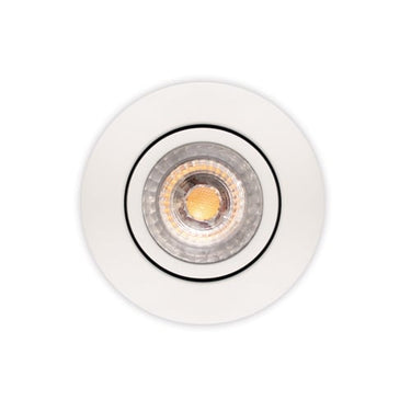 Luna Low profile 2.0 Downlight ISO Mat Hvid 2700K 460lm 5,9W Indendørs/udendørs Dæmpbar IP44 - 1