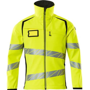 Mascot Softshell jakke 19002 Hi-Vis gul/sort str XL - 1