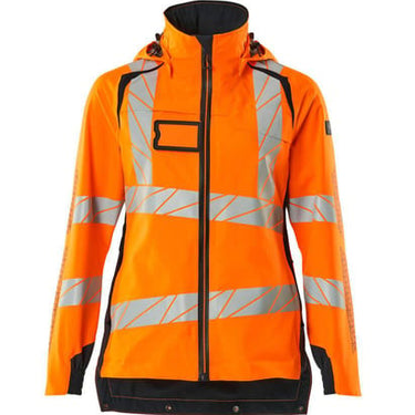 Mascot Skaljakke 19011 Hi-Vis orange/mørk marine str 5XL - 1