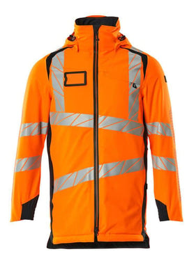 Mascot Parka 19030 Hi-Vis orange/mørk marine str S - 1