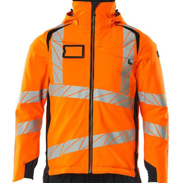 Mascot Vinterjakke 19035 Hi-Vis orange/mørk marine str 2XL - 1