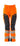 Mascot Bukser med knælommer 19078 Hi-Vis orange/mørk marine str 76C50 - 1