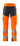 Mascot Bukser med knælommer 19079 Hi-Vis orange/mørk marine str 76C58 - 3