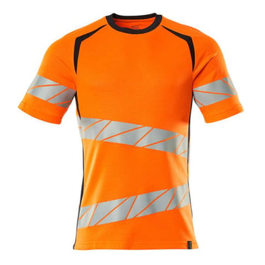 Mascot T-shirt 19082 Hi-Vis orange/mørk marine str L ONE - 1