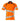 Mascot Poloshirt 19083 Hi-Vis orange/mørk marine str M ONE - 1