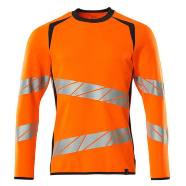 Mascot Sweatshirt 19084 Hi-Vis orange/mørk marine str 3XLONE - 1