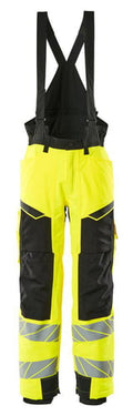 Mascot Vinterbukser 19090 Hi-Vis gul/sort str 3XL - 1