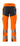 Mascot Bukser med knælommer 19279 Hi-Vis orange/mørk marine str 76C48 - 3