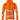Mascot Hættetrøje med lynlås 19284 Hi-Vis orange/mørk marine str XL - 1