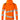 Mascot Hættetrøje med lynlås 19284 Hi-Vis orange/mørk marine str XS - 3