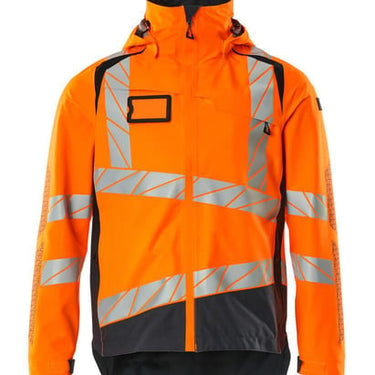 Mascot Skaljakke 19301 Hi-Vis orange/mørk marine str 4XL - 1