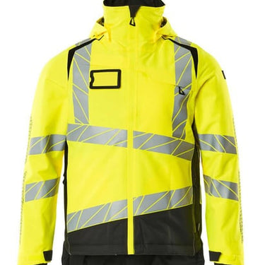 Mascot Vinterjakke 19335 Hi-Vis gul/sort str 5XL - 1