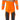 Mascot Kedeldragt med knælommer 19519 Hi-Vis orange/mørk marine str L - 1